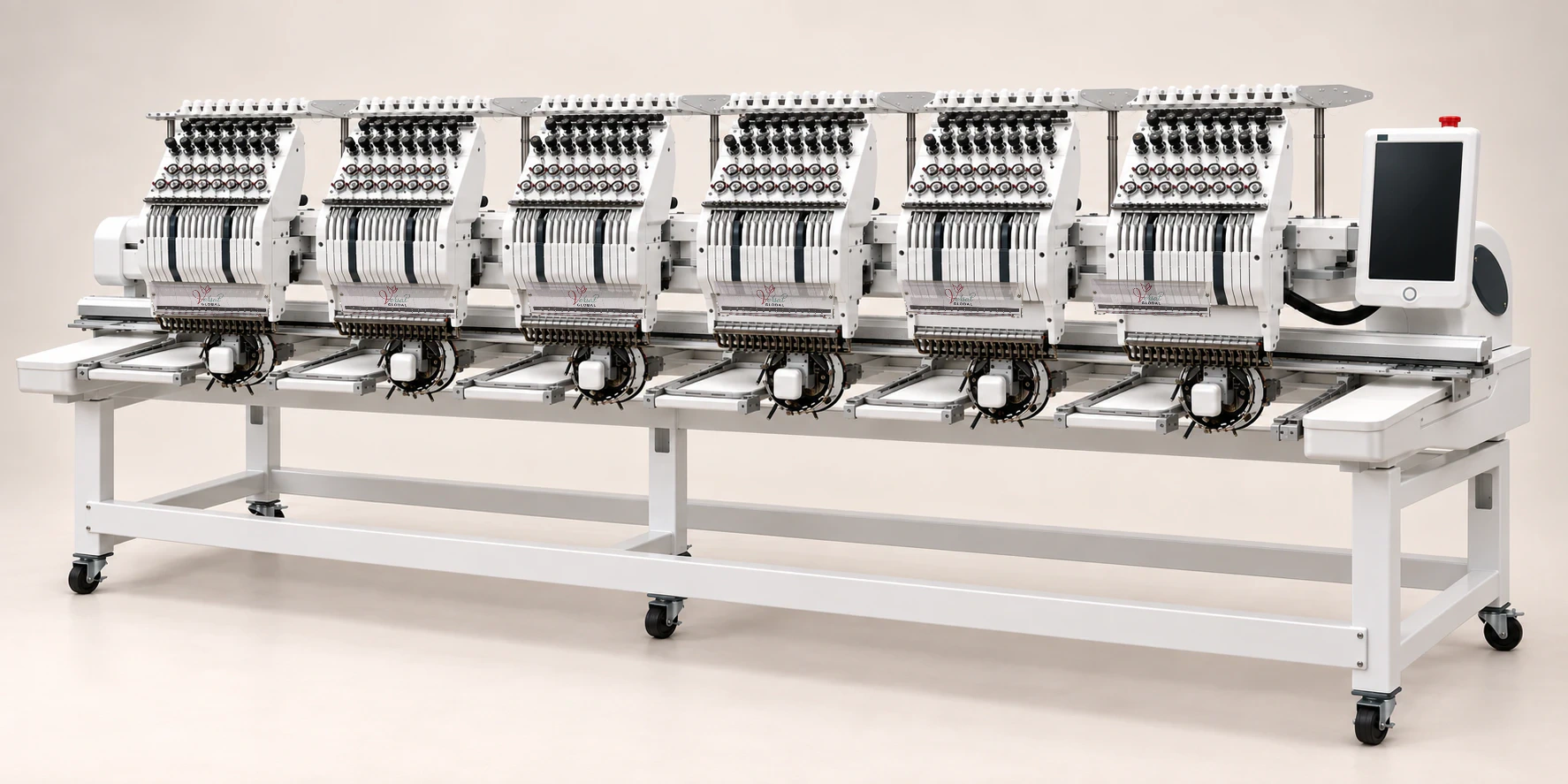 Máquina de bordado industrial Versat Global
